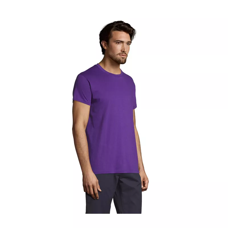 Koszulka unisex bawełniana 150 g/m² Sol's REGENT - Dark Purple (S11380-DA)