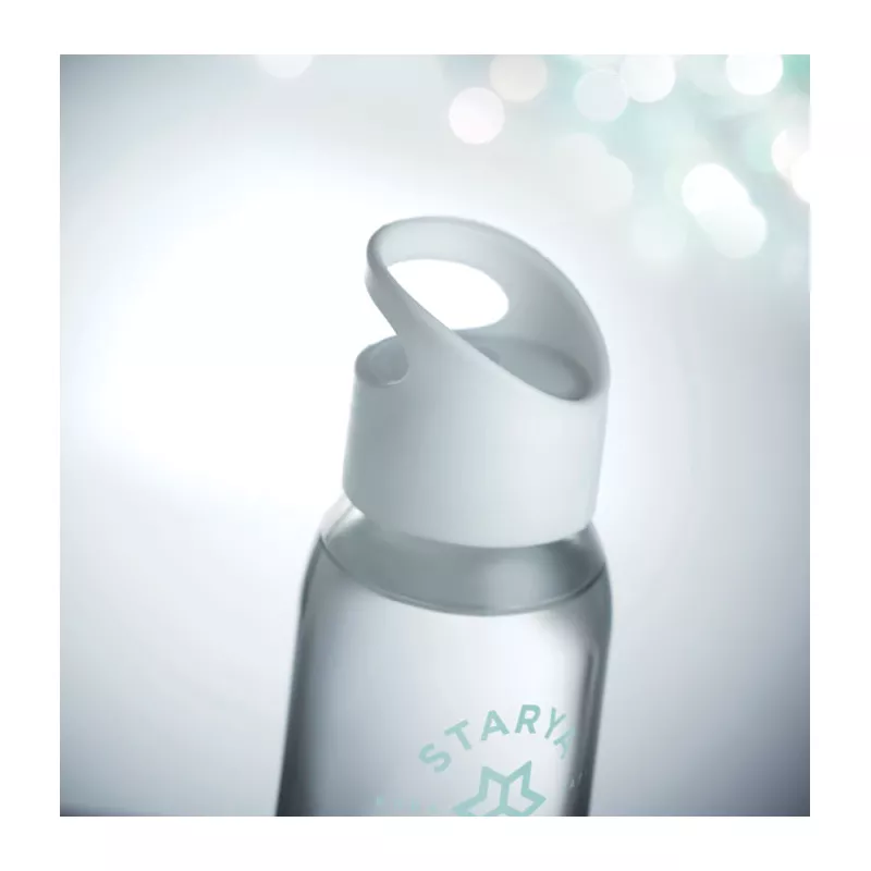 Butelka szklana z uchwytem 470 ml PRAGA - Bialy (MO9746-06)