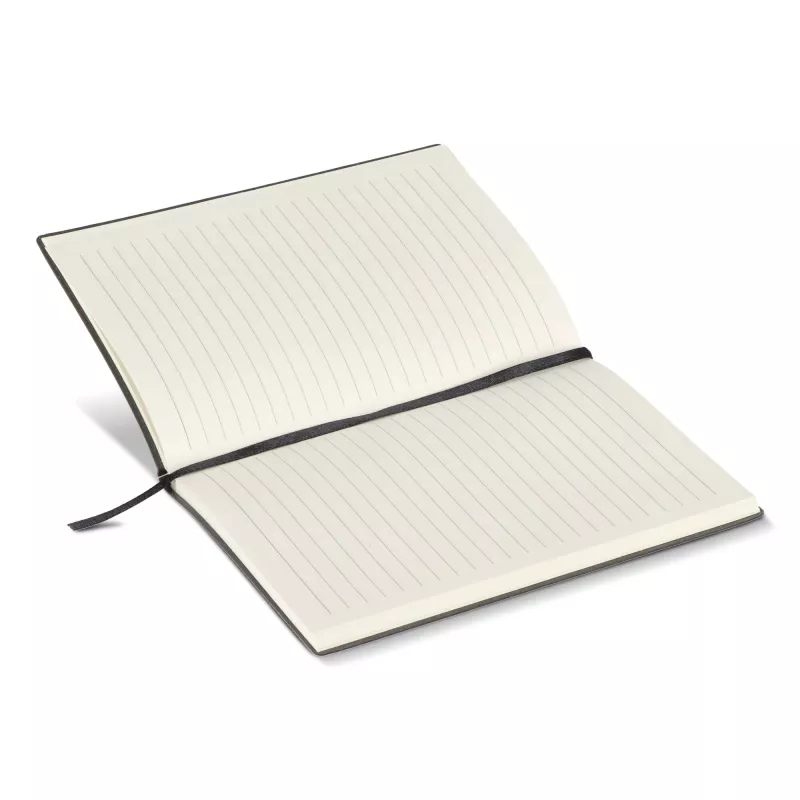 Notatnik Yuzu z miękką okładką Thermo A5 - czarno / czarny (LT92091-N0202)