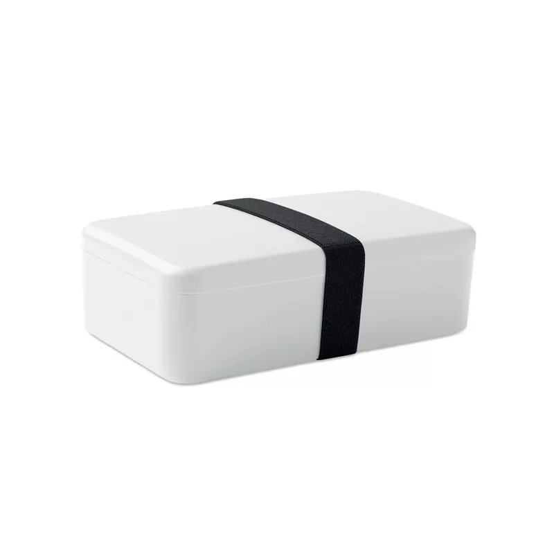 Lunchbox z PP z gumką 750 ml BRUSS - Bialy (MO2678-06)