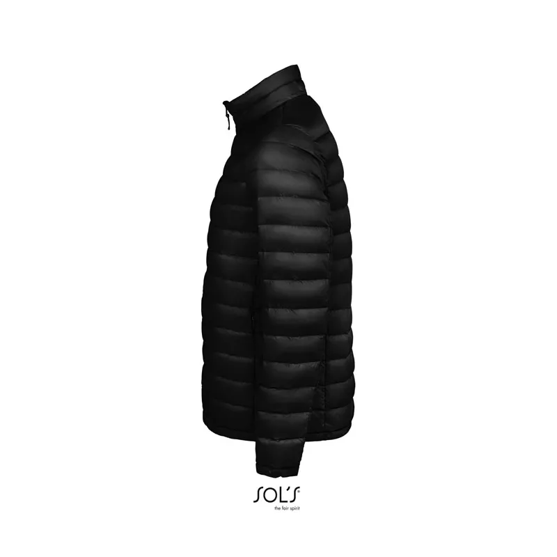 Kurtka puchowa męska Sol's WILSON MEN - Czarny (S02898-BK)