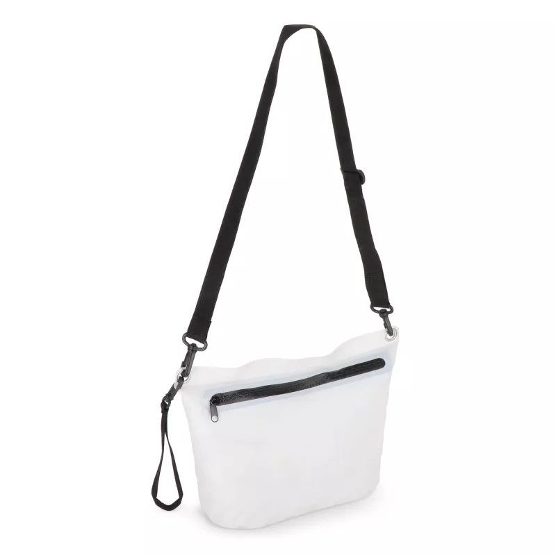 Wodoodporna torba na ramię z ripstopu 33 x 23 x 13 cm - biały (LT95344-N0001)