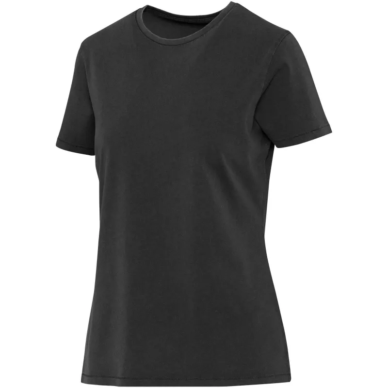 Nanaimo 160 g/m2 sprany damski T-shirt - Czarny (39566-BLACK)