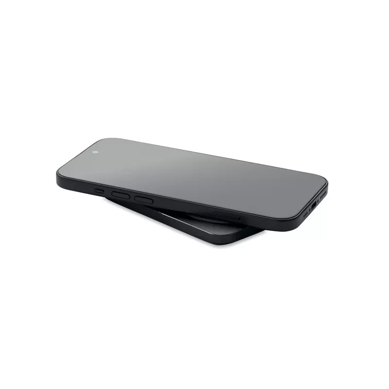 Powerbank magnetyczny ultracienki 5000 mAh SLIMVOLT - Czarny (MO3178-03)