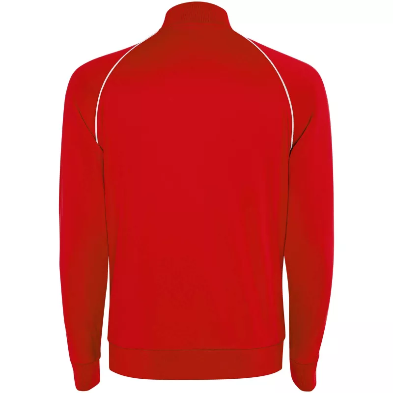 Męska bluza Valier z zamkiem błyskawicznym na całej długości - Czerwony (R0437-RED)