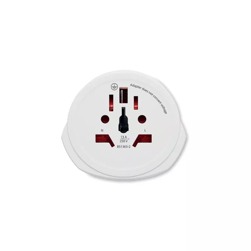 Adapter podróżny World to Europe SKROSS - Bialy (MO9325-06)
