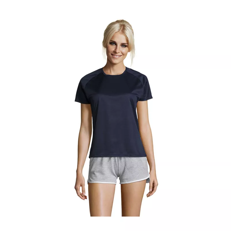 Koszulka sportowa damska 140 g/m² Sol's SPORTY WOMEN - French Navy (S01159-FN)