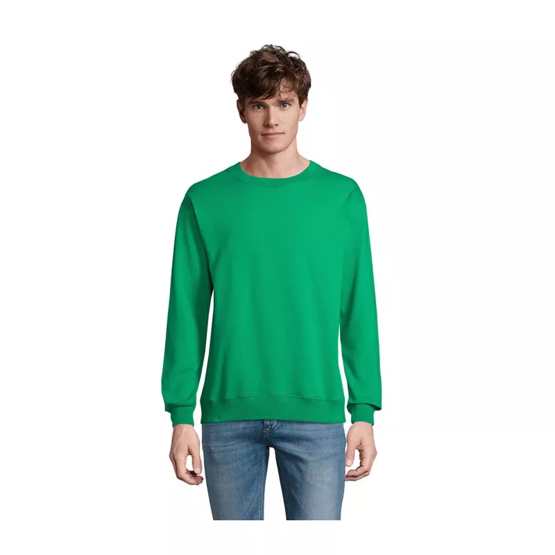 Bluza unisex bez kaptura 280 g/m² Sol's COLUMBIA - Zielony (S03814-KG)