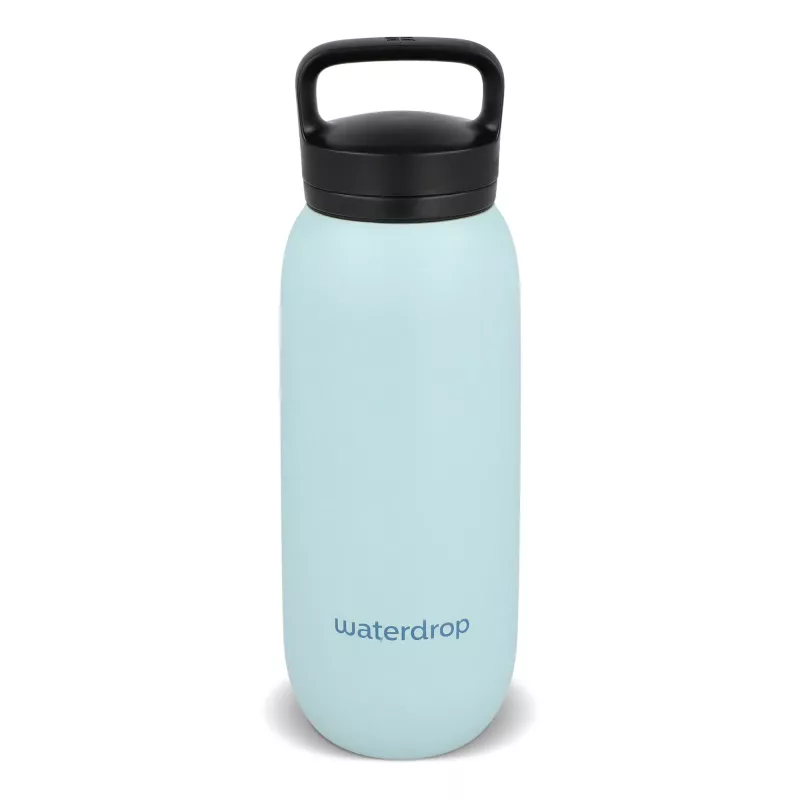 Termiczna butelka uniwersalna Waterdrop z ustnikiem 600 ml - pastelowoniebieski (LT47000-N0016)