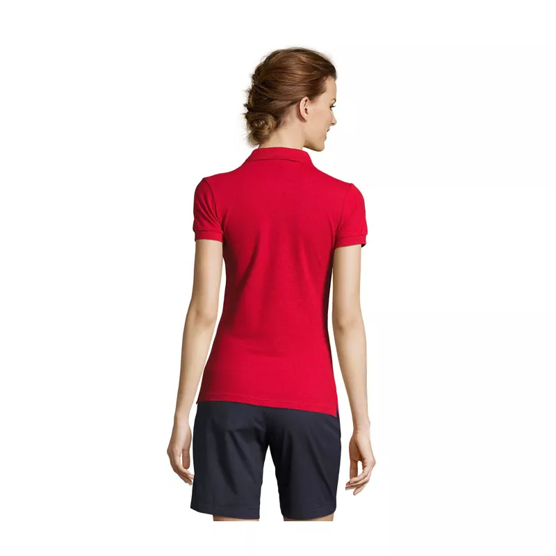 Koszulka polo damska piqué 210 g/m² Sol's PEOPLE - Czerwony (S11310-RD)