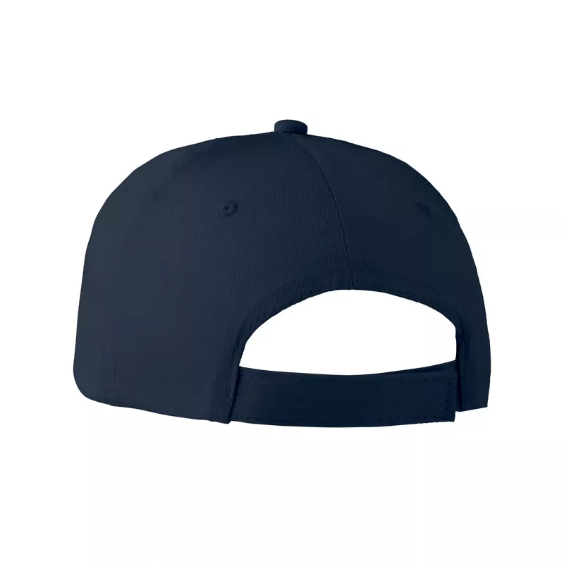 Czapka z daszkiem bawełniana 160 g/m² BASIE APOLLO - Niebieski (MO8834-04)