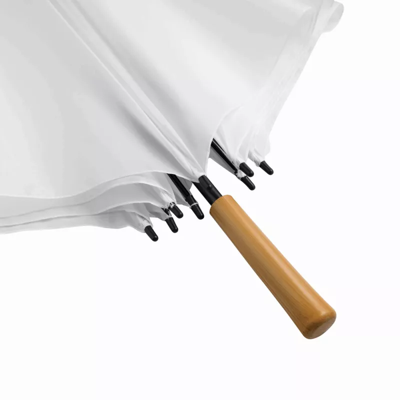 Parasol typu golf RAINDROPS - biały (56-0104220)