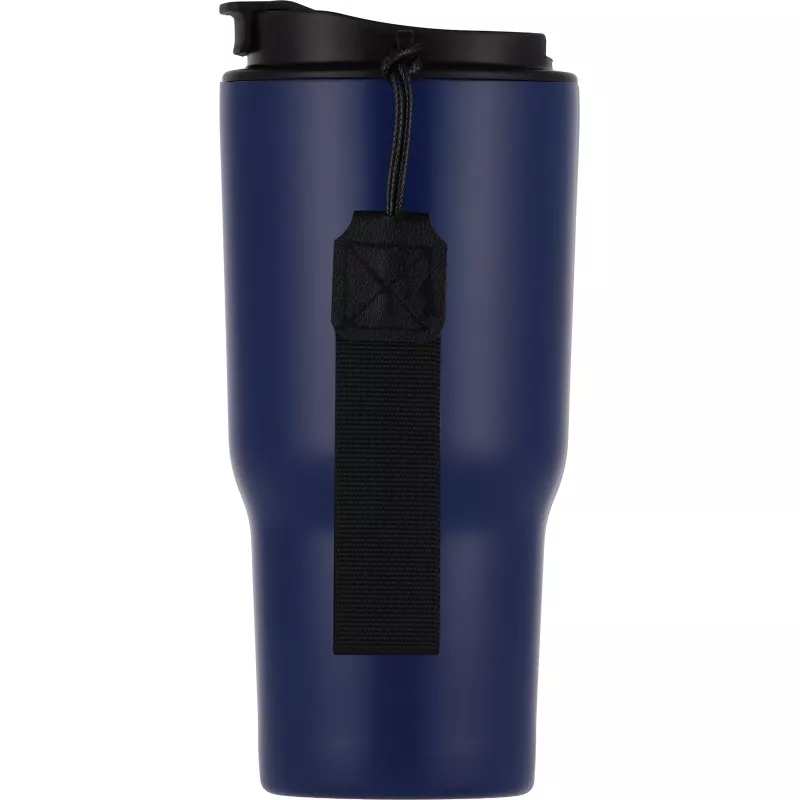 Kubek termiczny 550 ml ze stali z recyklingu DANA - granatowy (8523944)