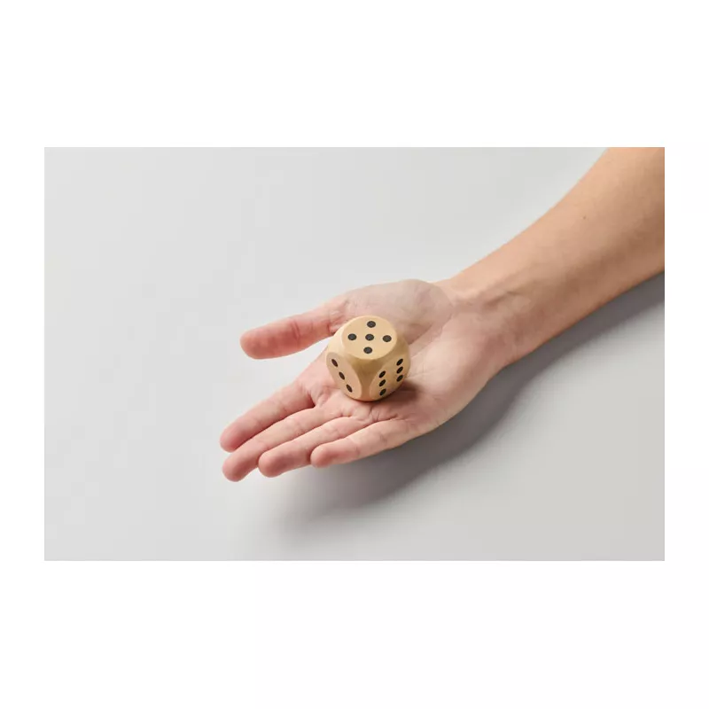 Kostka do gry drewniana 3 cm DADIN - Drewna (MO2613-40)