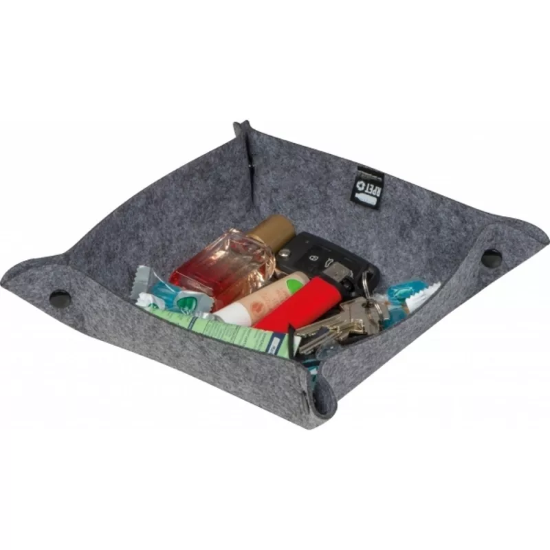 Taca filcowa rPET EDMONTON - ciemnoszary (390277)