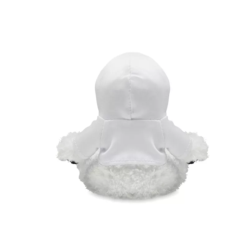 Maskotka panda w bluzie z kapturem PENNY - Bialy (MO6736-06)
