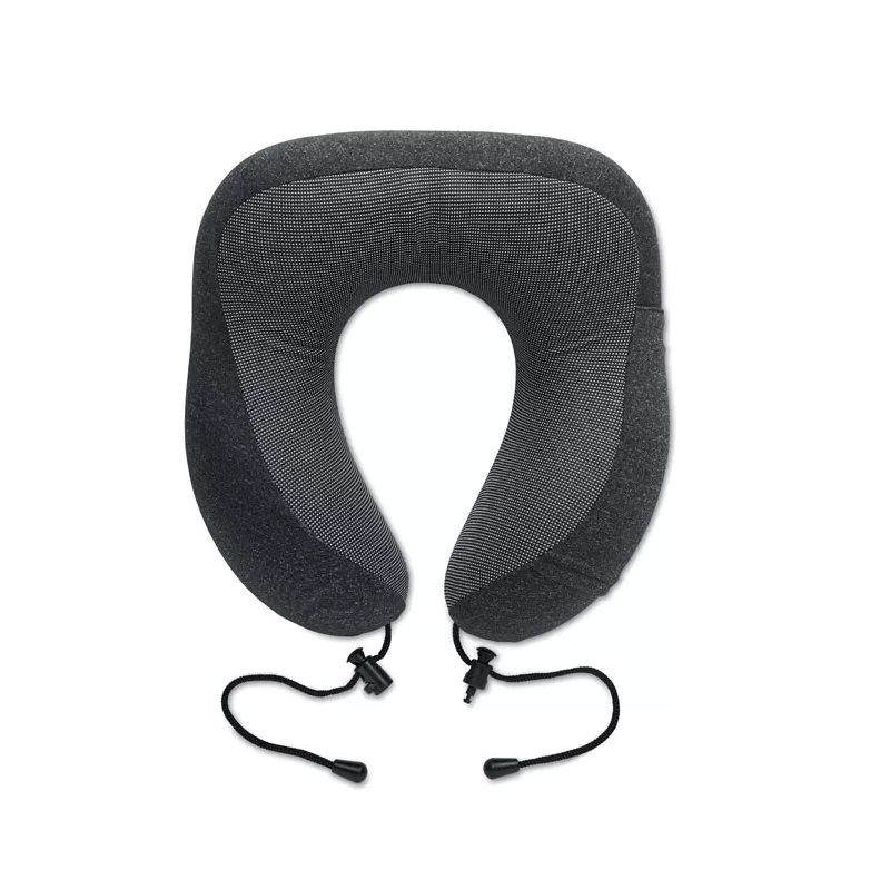 Poduszka podróżna z workiem RPET BANTAL - Kamienny Szary (MO6709-15)