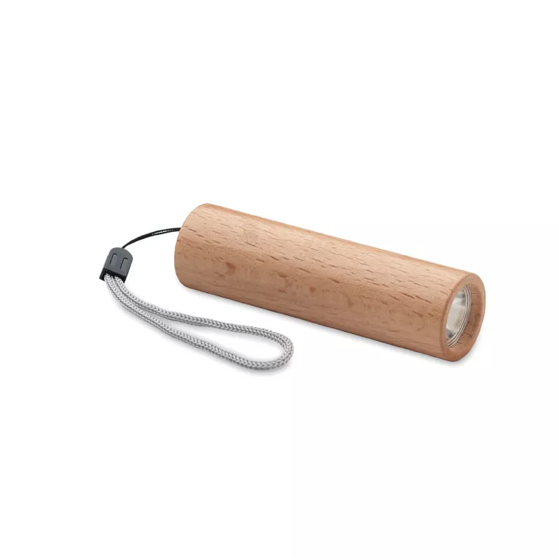 Latarka akumulatorowa z drewna bukowego 5W LITE - Drewna (MO2137-40)