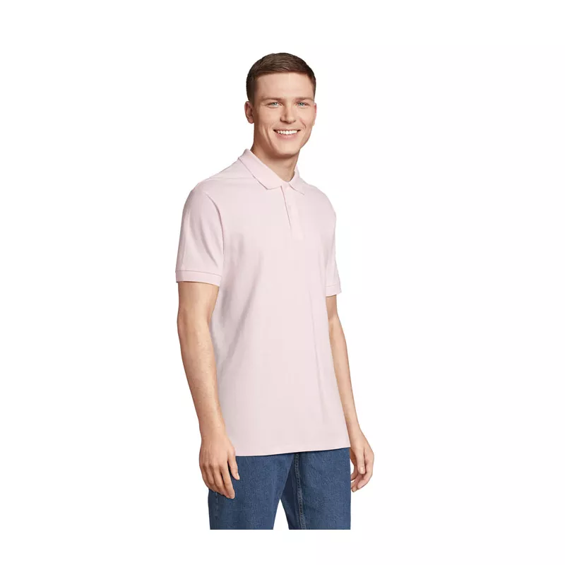 Koszulka polo męska z czesanej bawełny Sol's PACIFIC - Pale Pink (S04439-PP)