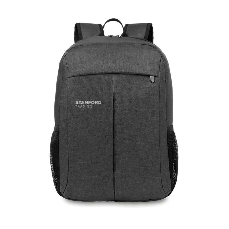Plecak na laptopa 15" z poliestru 360D STOCKHOLM BAG - Szary (MO8958-07)