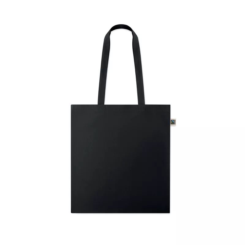 Torba bawełniana Fairtrade 180 g/m² OSOLE+ COLOUR - Czarny (MO2589-03)