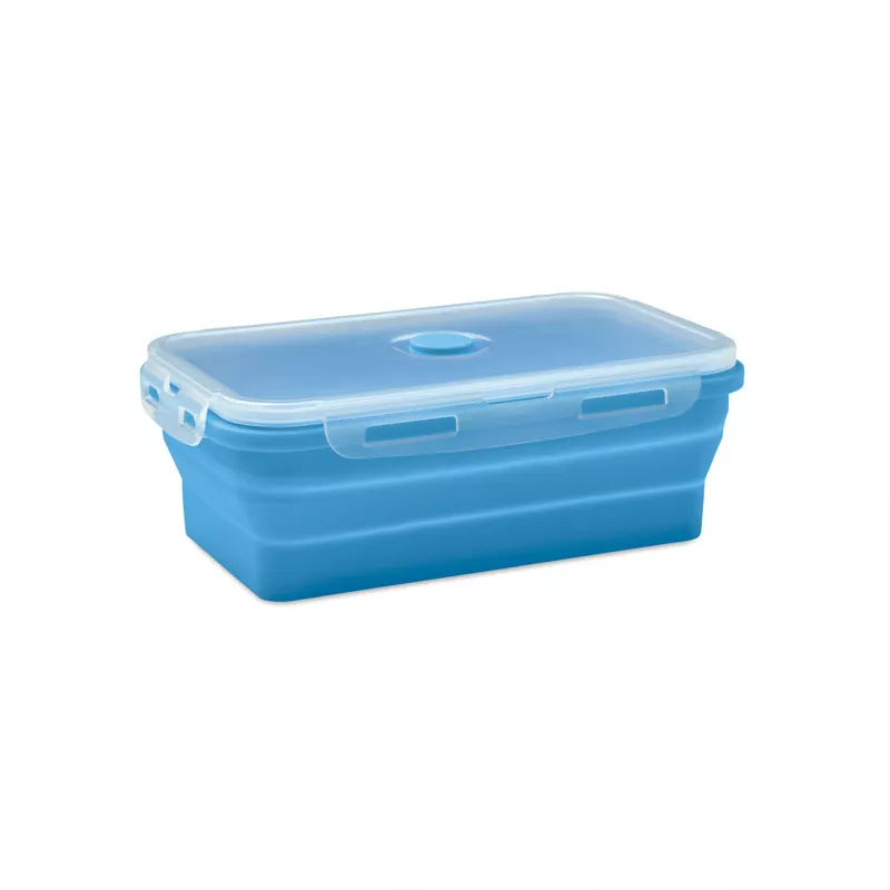 Lunchbox składany silikonowy 1200 ml KOLAPSO - Baby Blue (MO2549-66)