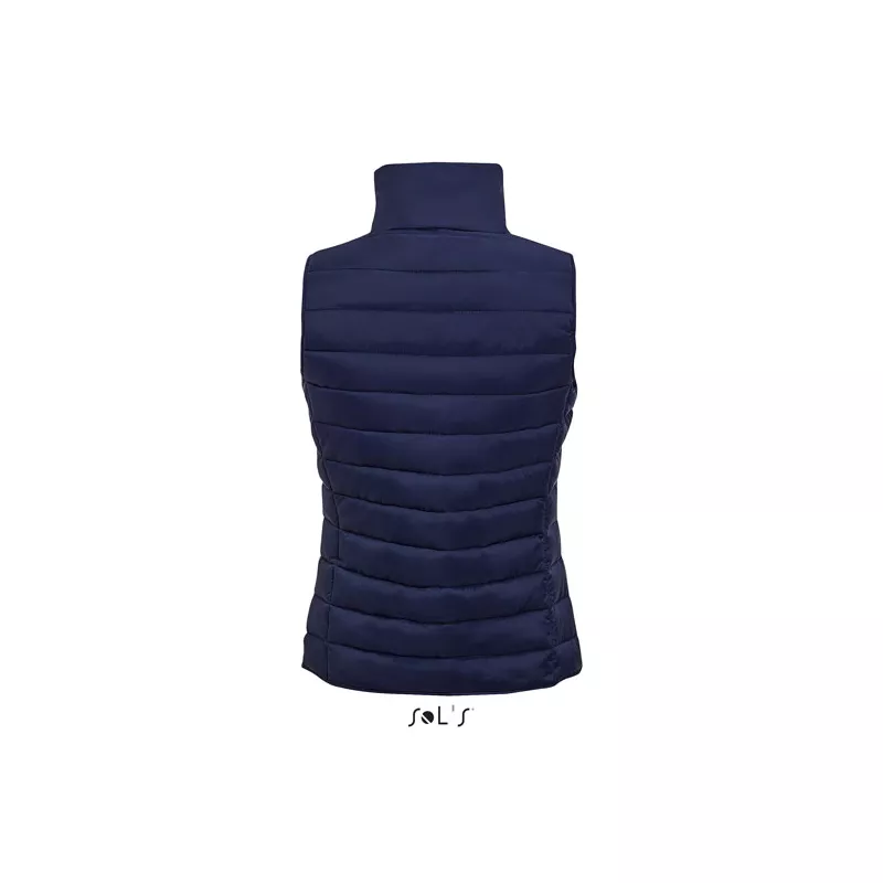 Kamizelka pikowana damska Sol's WAVE WOMEN - Granatowy (S01437-NY)