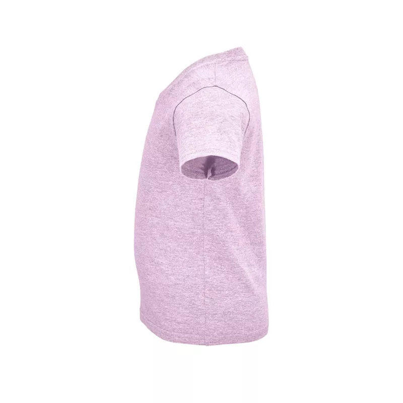 Koszulka organiczna 150 g/m² Sol's CRUSADER KIDS - Heather Pink (S03580-HP)