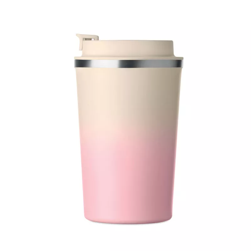 Kubek termiczny stalowy 350 ml BRACE GRADIENT - Dziecięcy Róż (MO2885-11)
