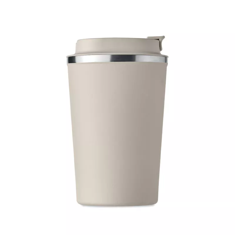 Kubek termiczny ze stali 350 ml BRACE - Bezowy (MO6276-13)