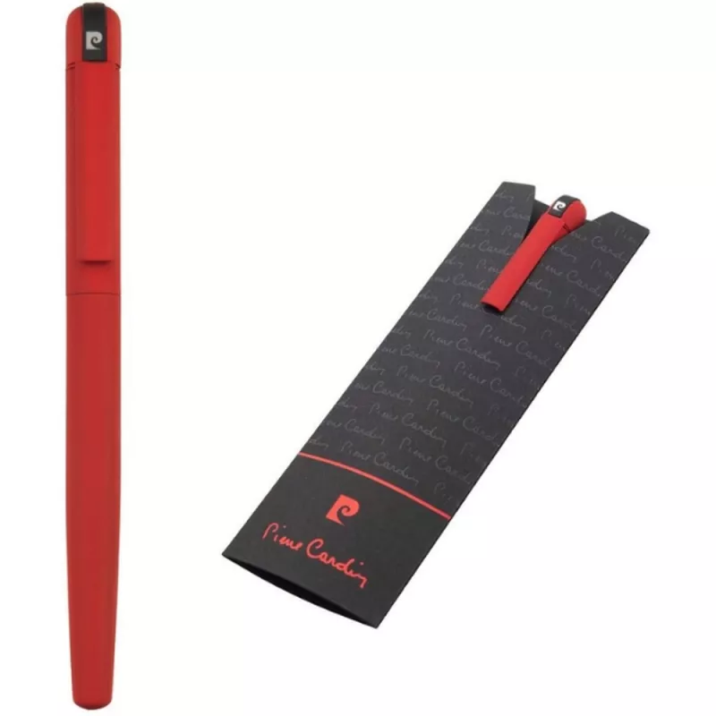Pióro kulkowe soft touch HARMONY Pierre Cardin - czerwony (B0303401IP305)