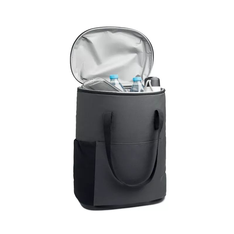 Plecak termiczny z RPET 600D 20 l COLDI - Kamienny Szary (MO2832-15)