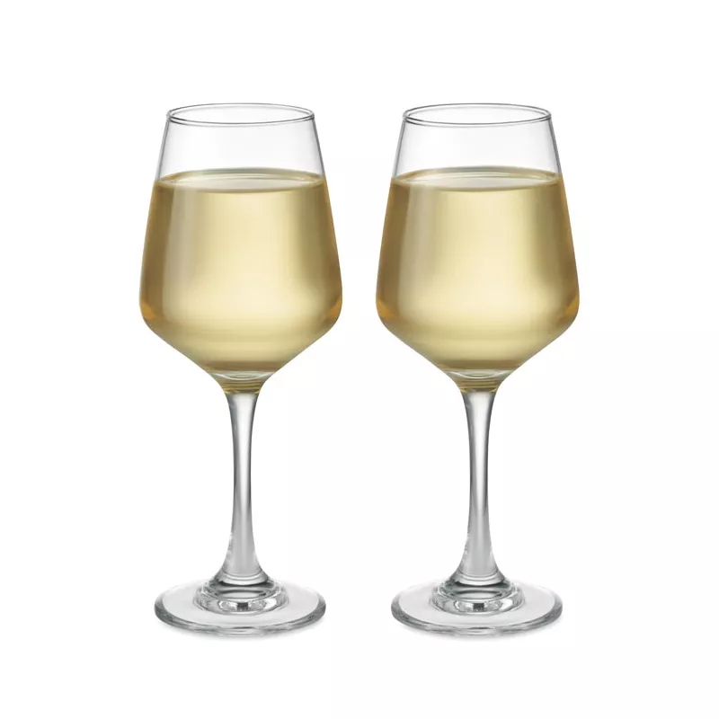 Zestaw 2 kieliszków do wina 400 ml CHEERS - Przezroczysty (MO6643-22)