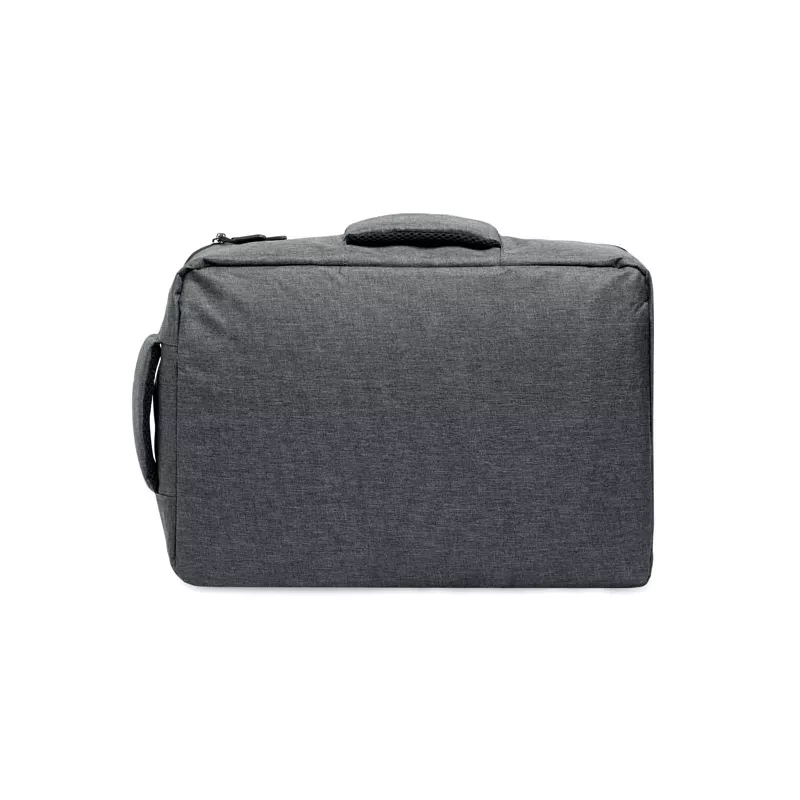 Plecak na laptop 15" z RPET LAUGAR - Kamienny Szary (MO2305-15)