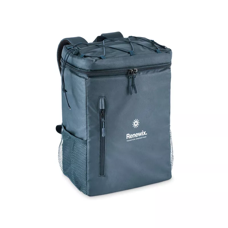 Plecak termiczny z RPET 600D 9 l MAFRIO - Niebieski (MO2971-04)