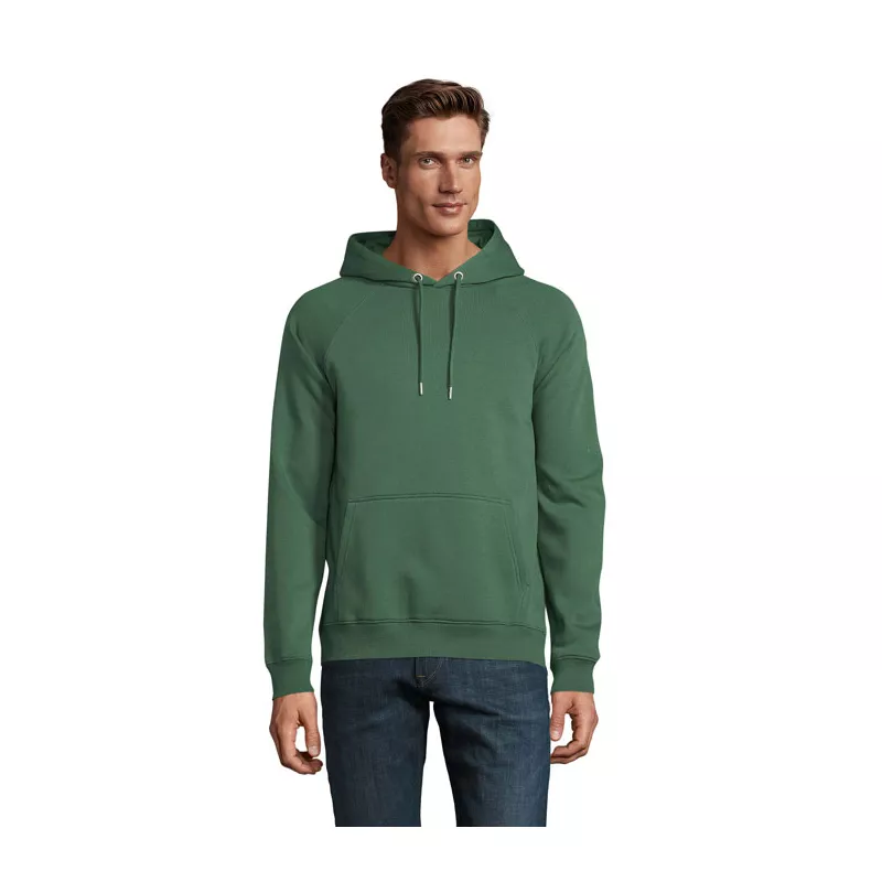Bluza unisex organiczna 280 g/m² Sol's STELLAR - Ciemno-Zielony (S03568-BO)