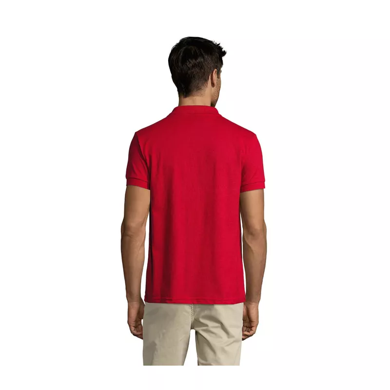 Koszulka polo męska 200 g/m² Sol's PRIME MEN - Czerwony (S00571-RD)
