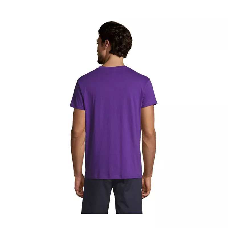 Koszulka unisex bawełniana 150 g/m² Sol's REGENT - Dark Purple (S11380-DA)