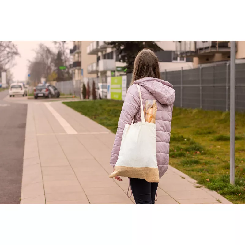 Worek bawełniany 140 g/m2 EWELINA - biały (6139806)