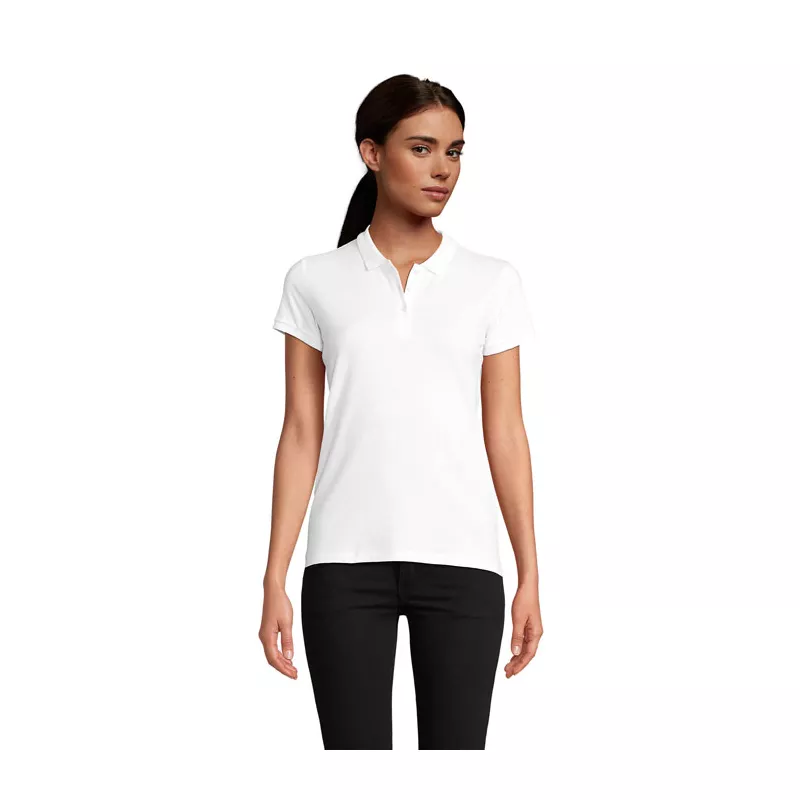 Polo damskie organiczne 170 g/m² Sol's PLANET WOMEN - Bialy (S03575-WH)