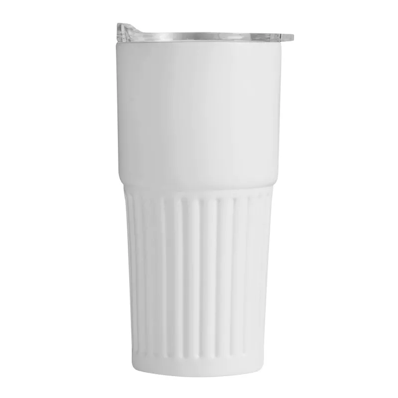 Próżniowy kubek 600 ml WAVE LINE - biały (56-0304712)