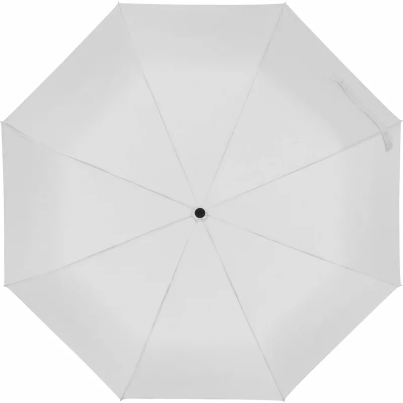 Parasol automatyczny Ø100 cm rPET IPSWICH - biały (322306)