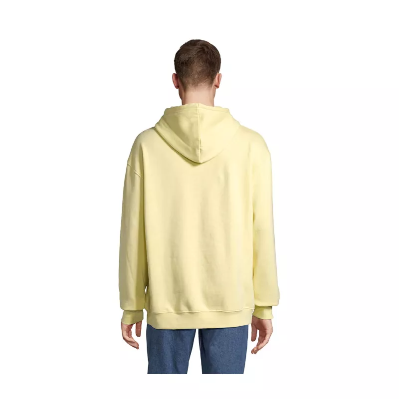 Bluza unisex z kapturem 280 g/m² Sol's CONDOR - Jasno Żółty (S03815-LY)