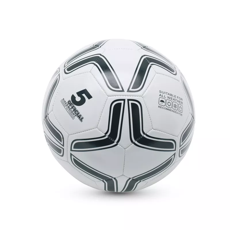 Piłka nożna z PVC 21,5 cm SOCCERINI - Bialy/Czarny (MO7933-33)