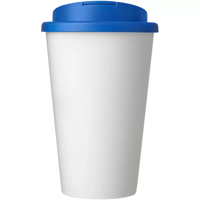 Americano® 350 ml tumbler with spill-proof lid - Biały-Średnioniebieski (21069507)