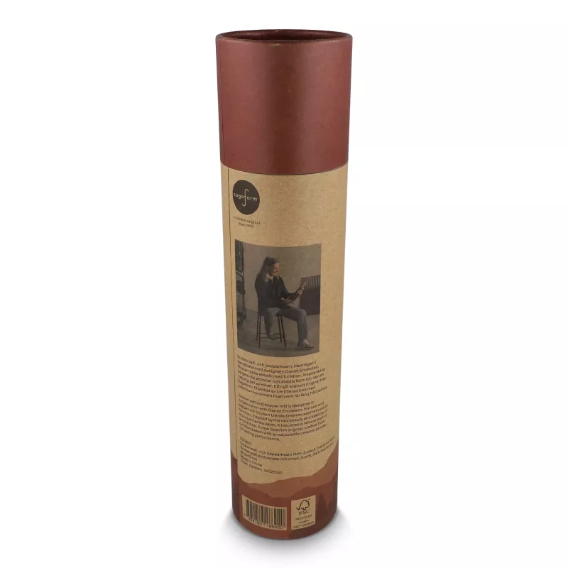 Sagaform Gurken – zestaw młynków do soli i pieprzu, 15 cm (mały) - ciemnoczerwony (LT52260-N0020)