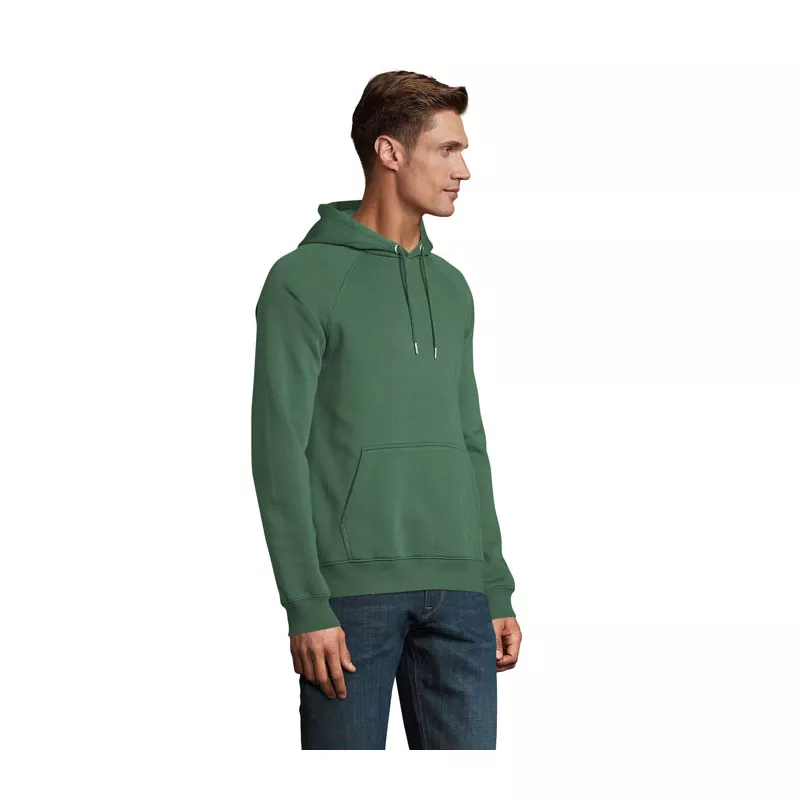 Bluza unisex organiczna 280 g/m² Sol's STELLAR - Ciemno-Zielony (S03568-BO)