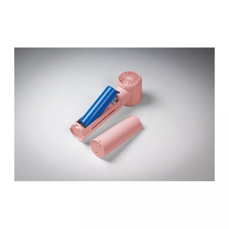 Mini wentylator ręczny z wyświetlaczem 2600 mAh GLACI - Dziecięcy Róż (MO2780-11)
