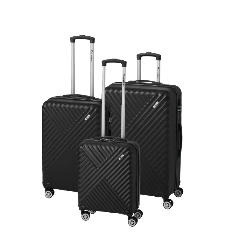 Zestaw walizek KINGSTON - czarny (56-2220000)