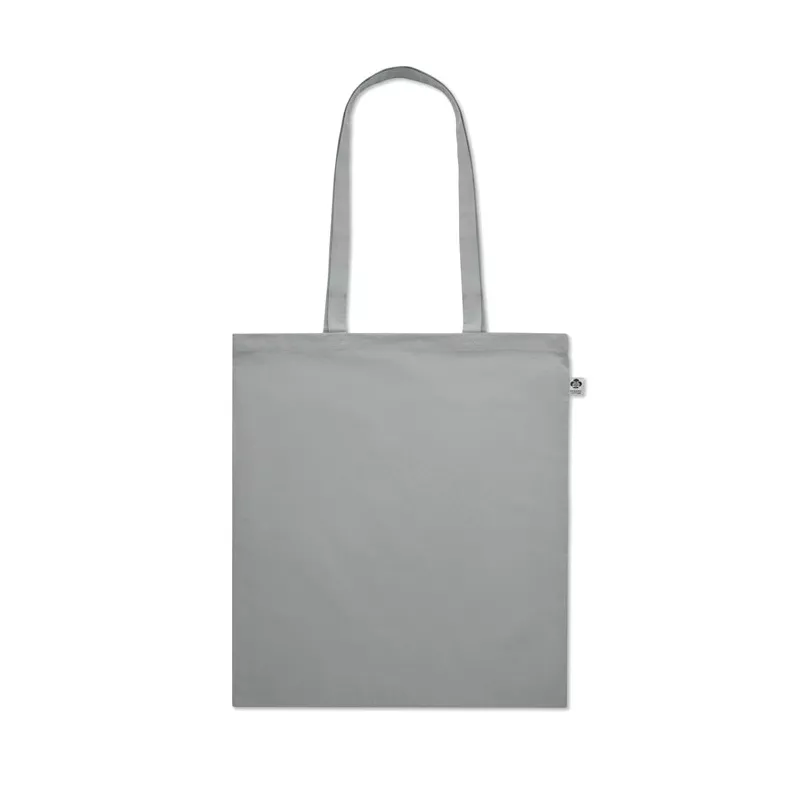 Torba na zakupy z bawełny organicznej 180 g/m² ONEL - Szary (MO6711-07)